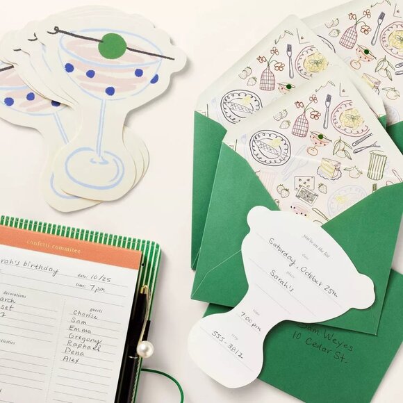 ($12) ♠️KSNY 10ct Party Invitations - Picture 1 of 4